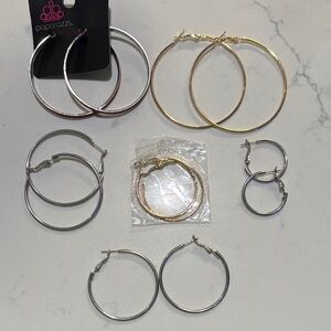 Paparazzi Mixed Metal Hoop Earrings Collection